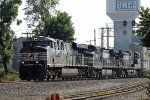 NS 7663 leads train 213 southbound